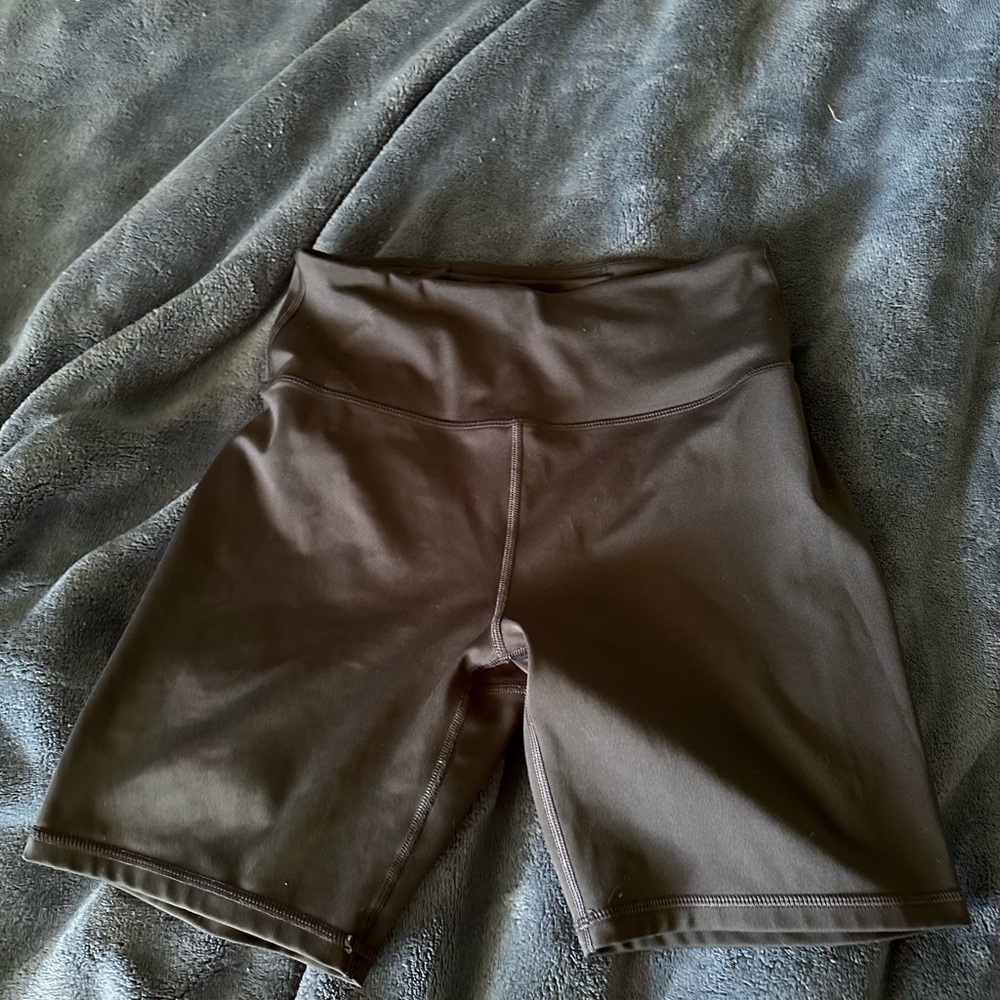Women's Black Bike Shorts - Size Medium